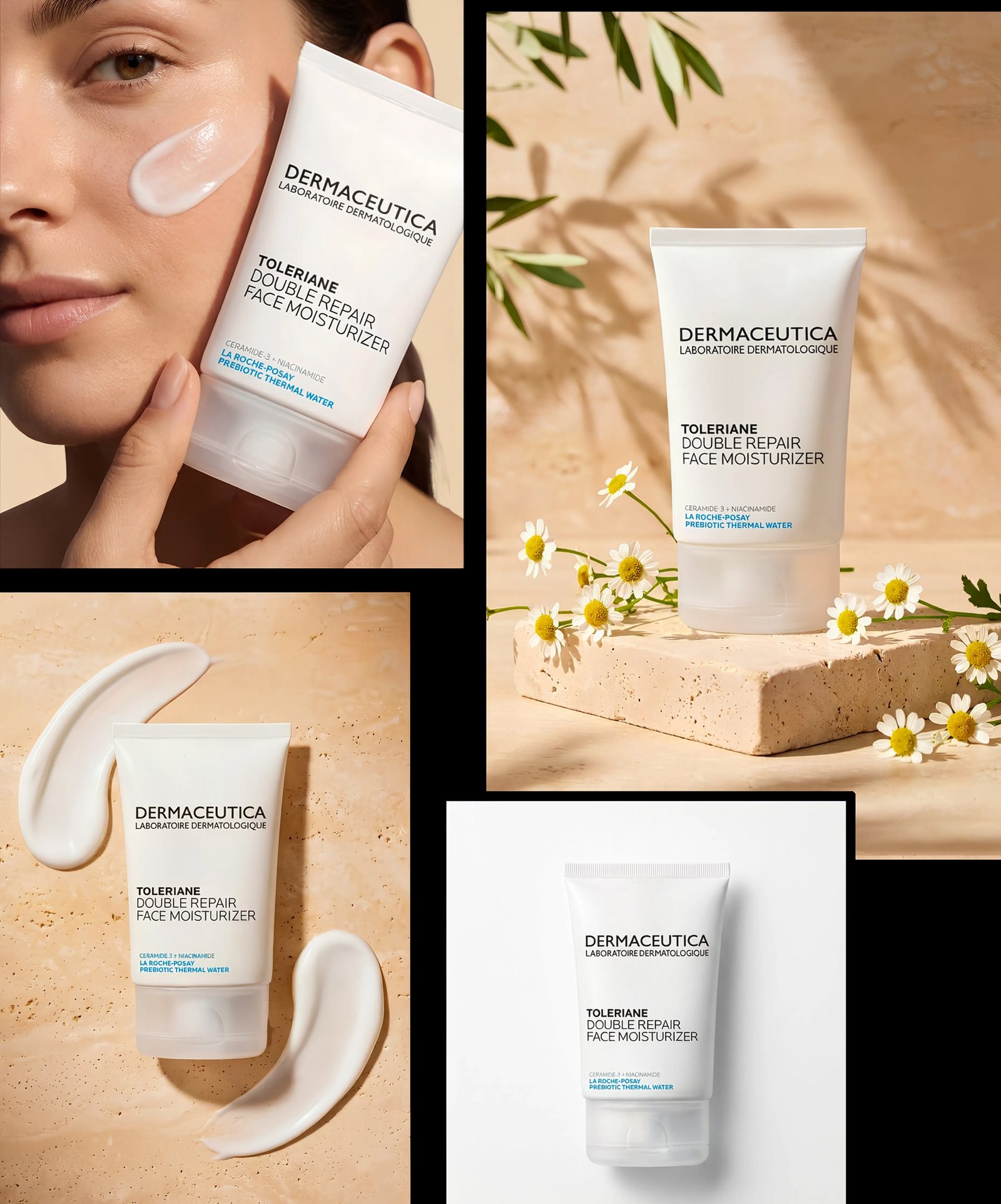 AI beauty product campaign